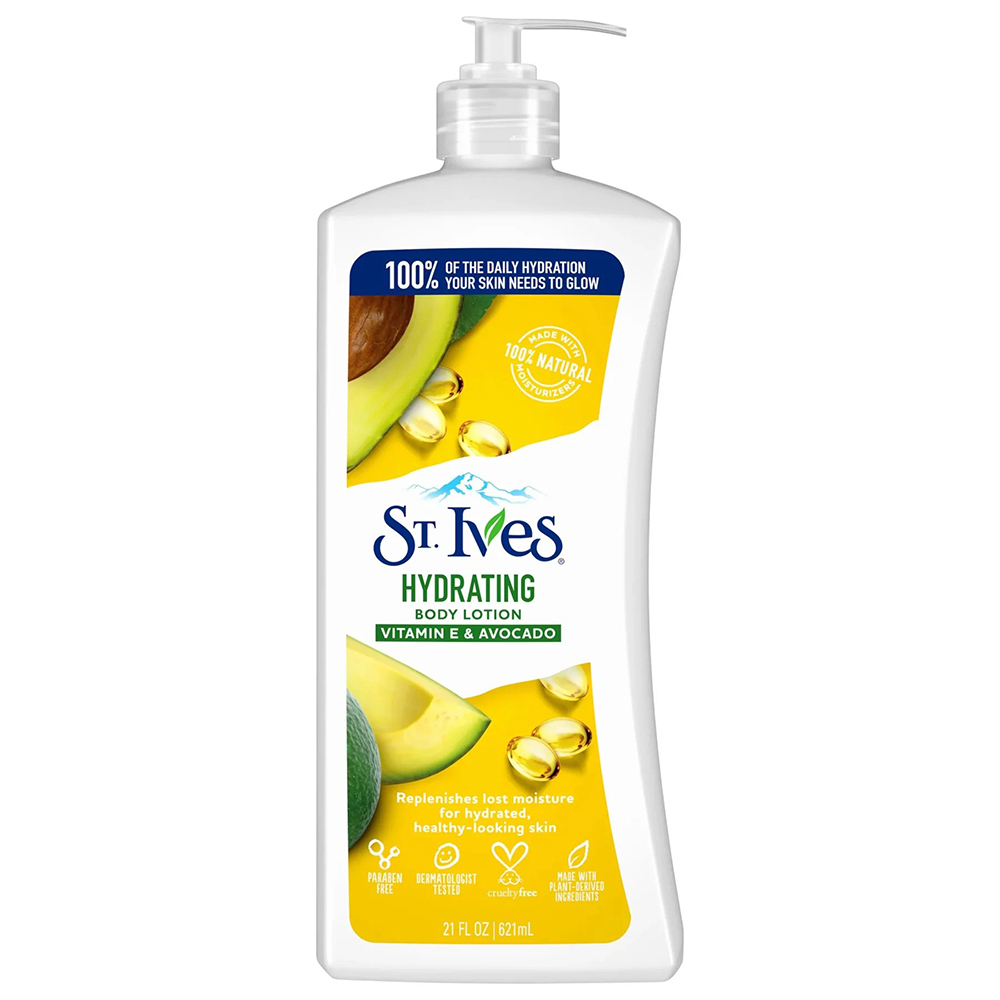 St. Ives Hydrating Vitamin E and Avocado Body Lotion 621ml
